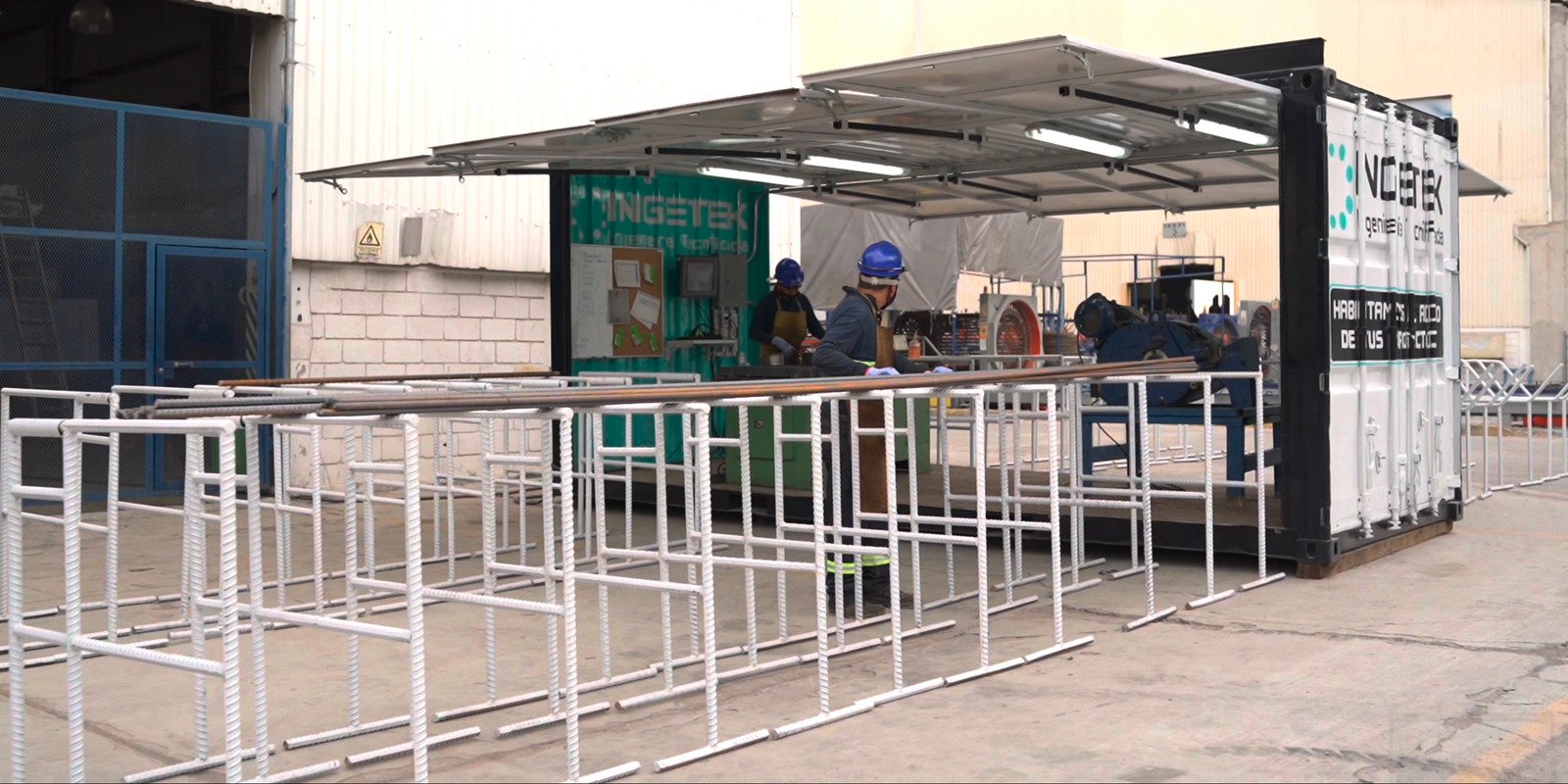 Pods móviles: revolucionando el uso del acero